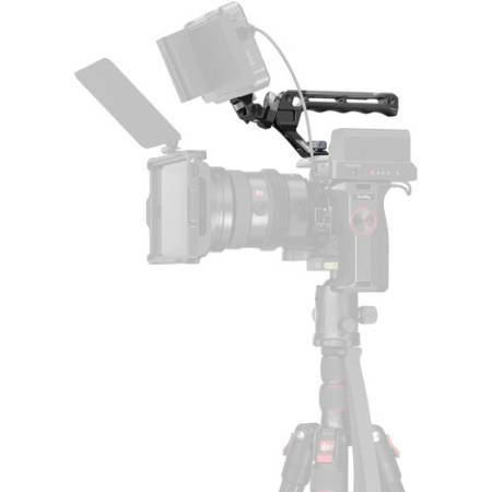 SmallRig 5323 - zestaw, uchwyt górny do klatki operatorskiej i uchwyt do monitora podglądowego_Przykład zastosowania_2